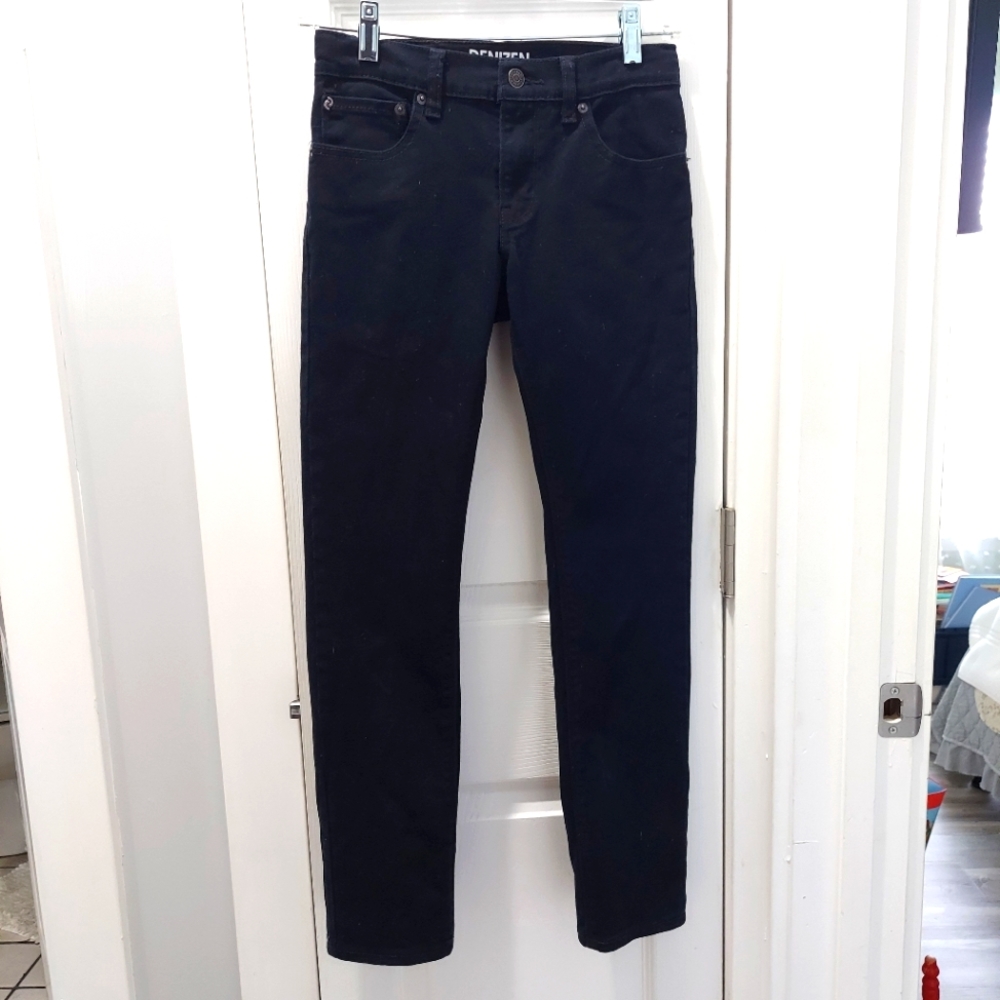 Denizen Levi's black 216 skinny fit girls jeans Size 12